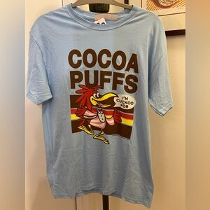 Cocoa Puffs blue t-shirt. Size M.